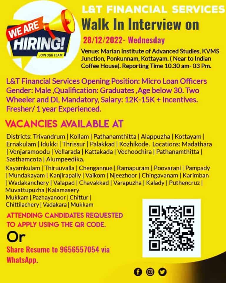 L&T Financial Services Careers 2023 jobalertinfo